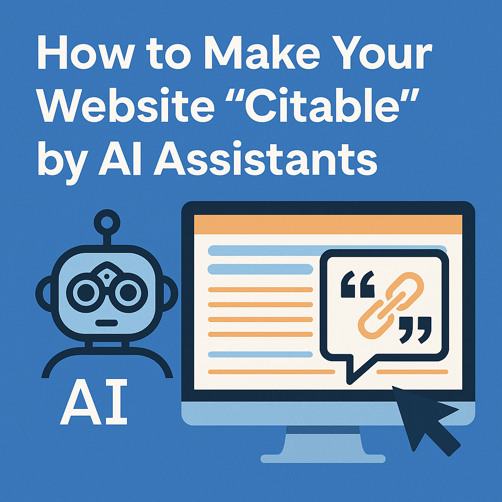 How to Make Your Website “Citable” by AI Assistants